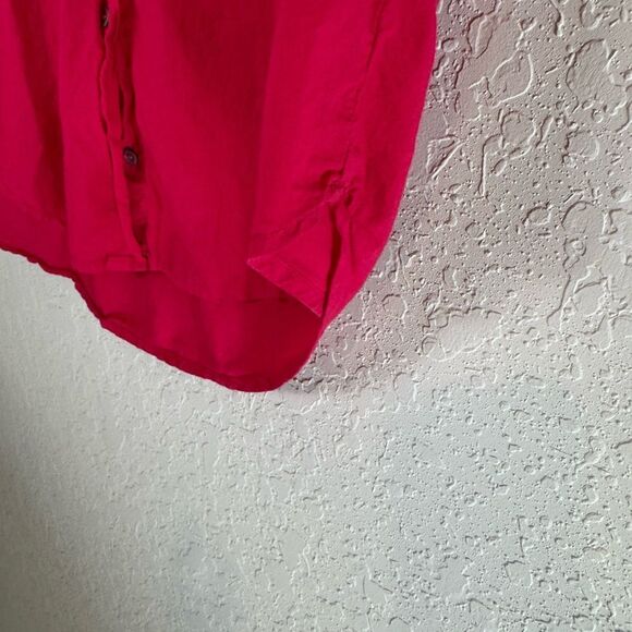 Xirena Channing Women's Dark Pink Button-Up Shirt Size XS - Picture 2 of 8